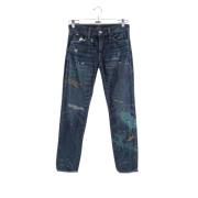 Ralph Lauren Pre-owned Pre-owned Bomull jeans Blue, Dam