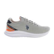 U.s. Polo Assn. Ikoniska Logga Snörskor Gray, Herr