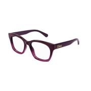 Chloé Burgundy Solglasögon Modell 007 Brown, Unisex