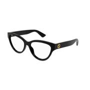 Gucci Svarta Glasögonbågar Black, Unisex