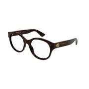 Gucci Stilfulla Havana-bågar solglasögon Brown, Unisex