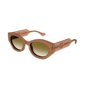 Gucci Brun Brun Solglasögon Gg1553S 004 Brown, Dam