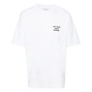 Drole de Monsieur Slogan Optic White T-shirts och Polos White, Herr