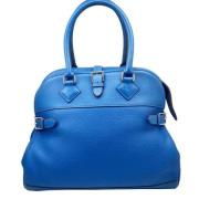 Hermès Vintage Pre-owned Laeder handvskor Blue, Dam