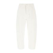 Studio Nicholson Klassiska Denim Jeans för Vardagsbruk White, Herr