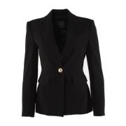 Pinko Svart Blazer Black, Dam