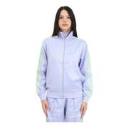 Adidas Originals Firebird Lila Dragkedja Sweatshirt Purple, Dam