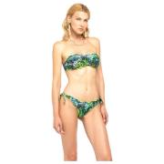 4Giveness Bird of Paradise Bandeau Bikini Set Multicolor, Dam