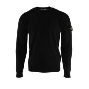 Stone Island Svart Ulltröja 7915510c4 a0029 Black, Herr