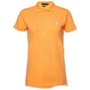 Ralph Lauren Pre-owned Pre-owned Bomull toppar Orange, Dam