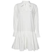 Chloé Pre-owned Pre-owned Bomull klnningar White, Dam