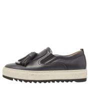 Salvatore Ferragamo Pre-owned Pre-owned Laeder sneakers Black, Herr