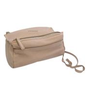 Givenchy Pre-owned Pre-owned Laeder axelremsvskor Beige, Dam