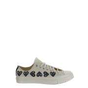 Comme des Garçons Play Canvas Chuck 70 CDG OX Sneakers White, Herr