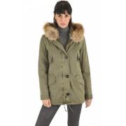 Blonde No.8 Chic Pälsfodrad Parka Green, Dam