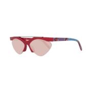 Emilio Pucci Röda Aviator Solglasögon med UV-skydd Multicolor, Dam