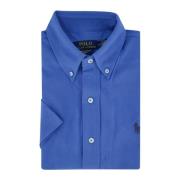 Ralph Lauren Blå casual kortärmad skjorta Blue, Herr