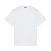 Stone Island Kortärmad T-shirt White, Herr