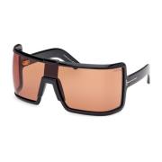 Tom Ford Stiliga 'Parker' Solglasögon i Svart Black, Unisex