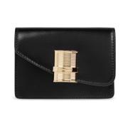 Salvatore Ferragamo Läderplånbok Black, Dam