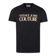 Versace Herr T-shirt och Polo Svart Black, Herr