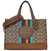 Coach Pre-owned Pre-owned Canvas totevskor Multicolor, Dam