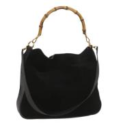 Gucci Vintage Pre-owned Mocka handvskor Black, Dam