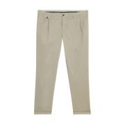 Brooks Brothers Khaki Regular Fit Double Pleat Bomulls Chinos Beige, H...