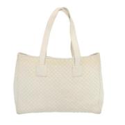 Celine Vintage Pre-owned Canvas totevskor White, Dam