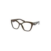 Prada Grön Mount Solglasögon Brown, Unisex