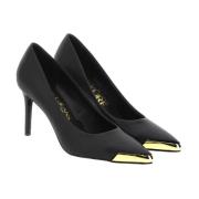 Versace Svarta högklackade skor Black, Dam