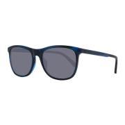 Gant Blå Rektangulära Solglasögon med UV-skydd Blue, Herr