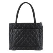 Chanel Vintage Pre-owned Laeder totevskor Black, Dam