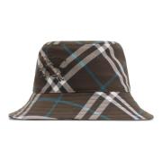 Burberry Snug IP Check Bucket Hat Multicolor, Herr