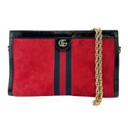 Gucci Vintage Pre-owned Mocka gucci-vskor Red, Dam