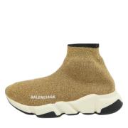 Balenciaga Vintage Pre-owned Tyg sneakers Yellow, Dam