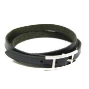 Hermès Vintage Pre-owned Laeder armband Black, Dam