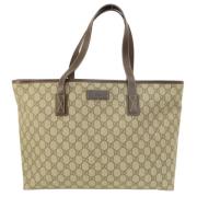 Gucci Vintage Pre-owned Canvas totevskor Brown, Dam