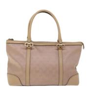 Gucci Vintage Pre-owned Canvas gucci-vskor Pink, Dam