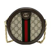 Gucci Vintage Pre-owned Canvas gucci-vskor Brown, Dam