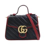 Gucci Vintage Pre-owned Laeder shoppers Black, Dam