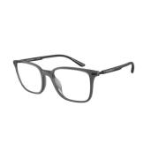 Emporio Armani Transparent Glasögonbåge Gray, Unisex