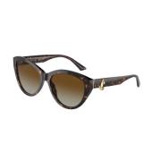 Jimmy Choo Polariserade Brun Gradient Solglasögon Brown, Dam