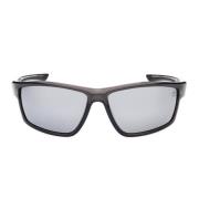 Timberland Rektangulära polariserade solglasögon grå speglade Gray, Un...