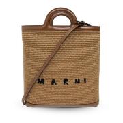 Marni Tropicalia shopper väska Brown, Dam