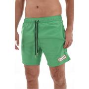 Cavalli Class Grön Logo Print Badshorts Green, Herr