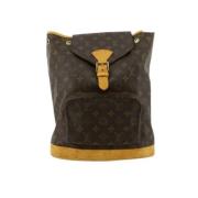 Louis Vuitton Vintage Pre-owned Canvas ryggsckar Brown, Unisex