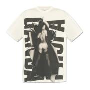 Vivienne Westwood Tryckt T-shirt Beige, Herr
