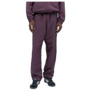 Patta Logo Broderi Track Pants Purple, Herr