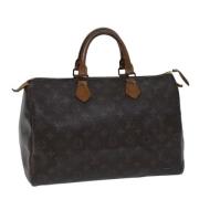 Louis Vuitton Vintage Pre-owned Canvas louis-vuitton-vskor Brown, Dam